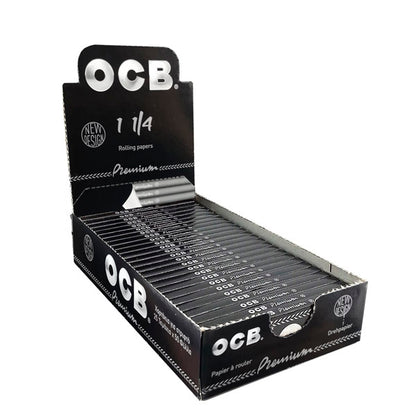 OCB 1 1/4 Premium QR rolling papers 25 booklets