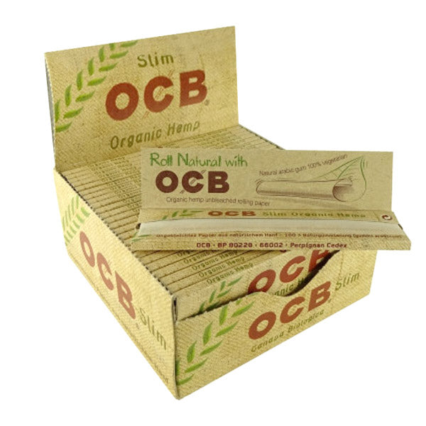 Cartine OCB King Size Slim Organic 50 libretti