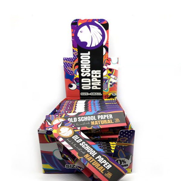 Papel de fumar Old School  1.1/4 - 50 librillos