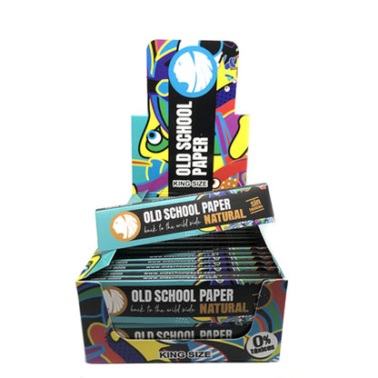 Papel de fumar Old School King Size 50 librillos
