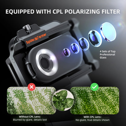 Microscopio Spider Farmer 200X para Smartphone
