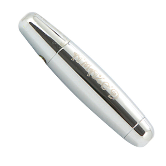 Pipa Stupito Acciaio Inox. Chrome Red Eye