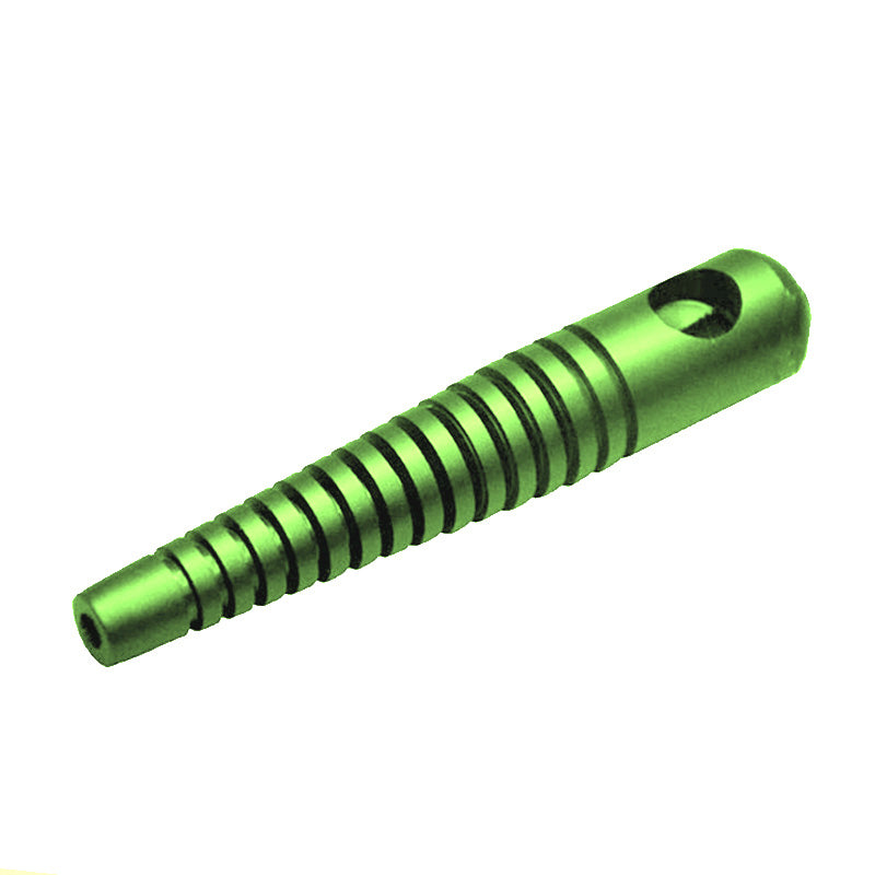 Pipa Metal Skeleton Green 85 mm.