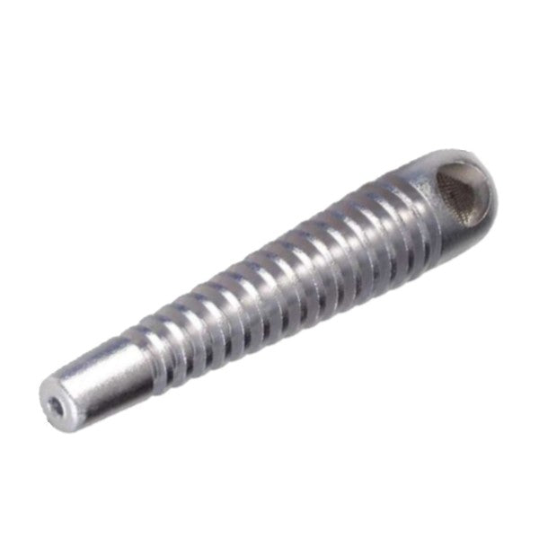 Metal Skeleton Pipe Silver 85 mm.