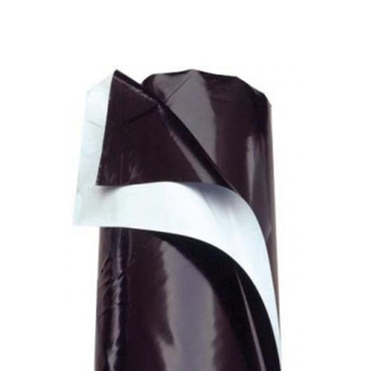 B/W Plastic 5 x 2 m. 340 gauge. 85 mu.