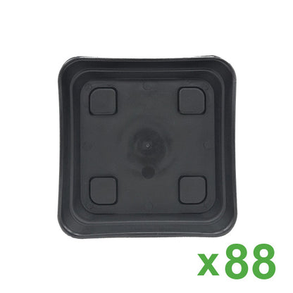 Square Dish 15x15 cm Cannapot for 1.6L and 3.2L Pots (88 pcs)