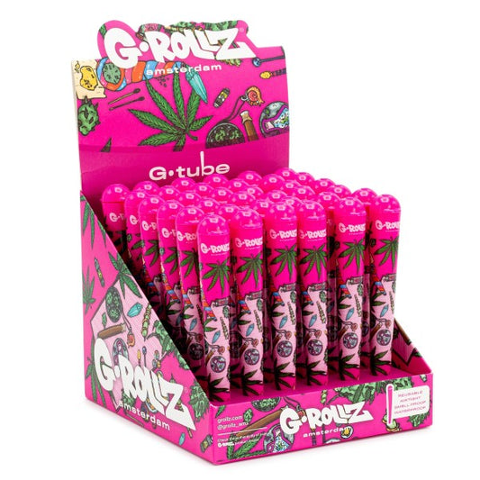 G-Rollz Cigarette Holder 125 mm. Pink 36 units.