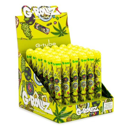 G-Rollz Cigarette Holder 125 mm. Yellow 36 units.