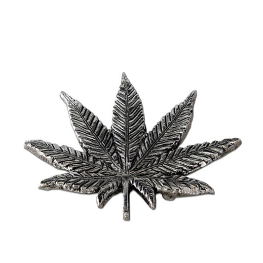 Porta Incienso Metal Leaf