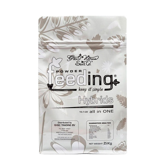 Powder Feeding Hybrids 25 kg. Green House Fertilizantes