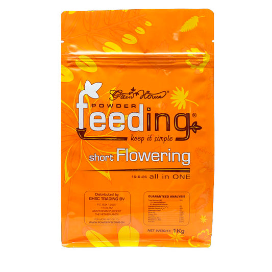 Powder Feeding Short Flowering 1 kg. Green House Fertilizantes