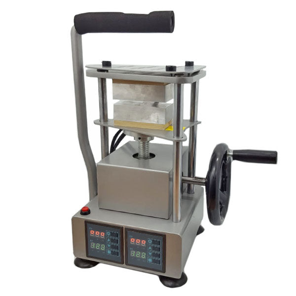 Prensa Rosin Manual Ajustable 3 Tn. Placa 5x10 cm.