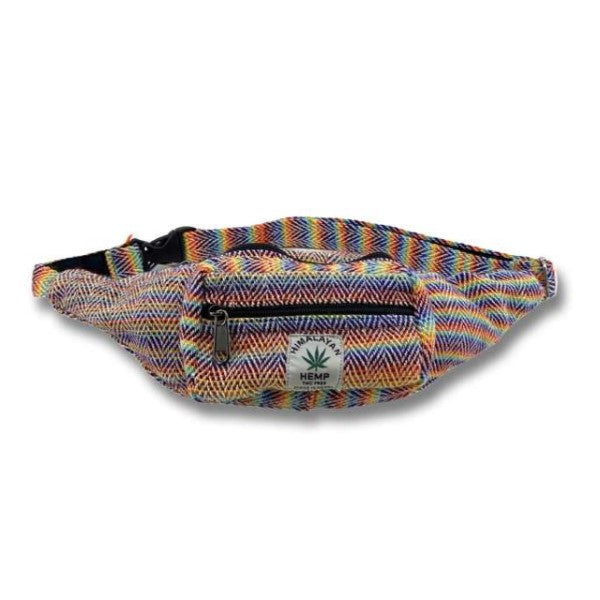 Marsupio Canapa Artigianale Rainbow