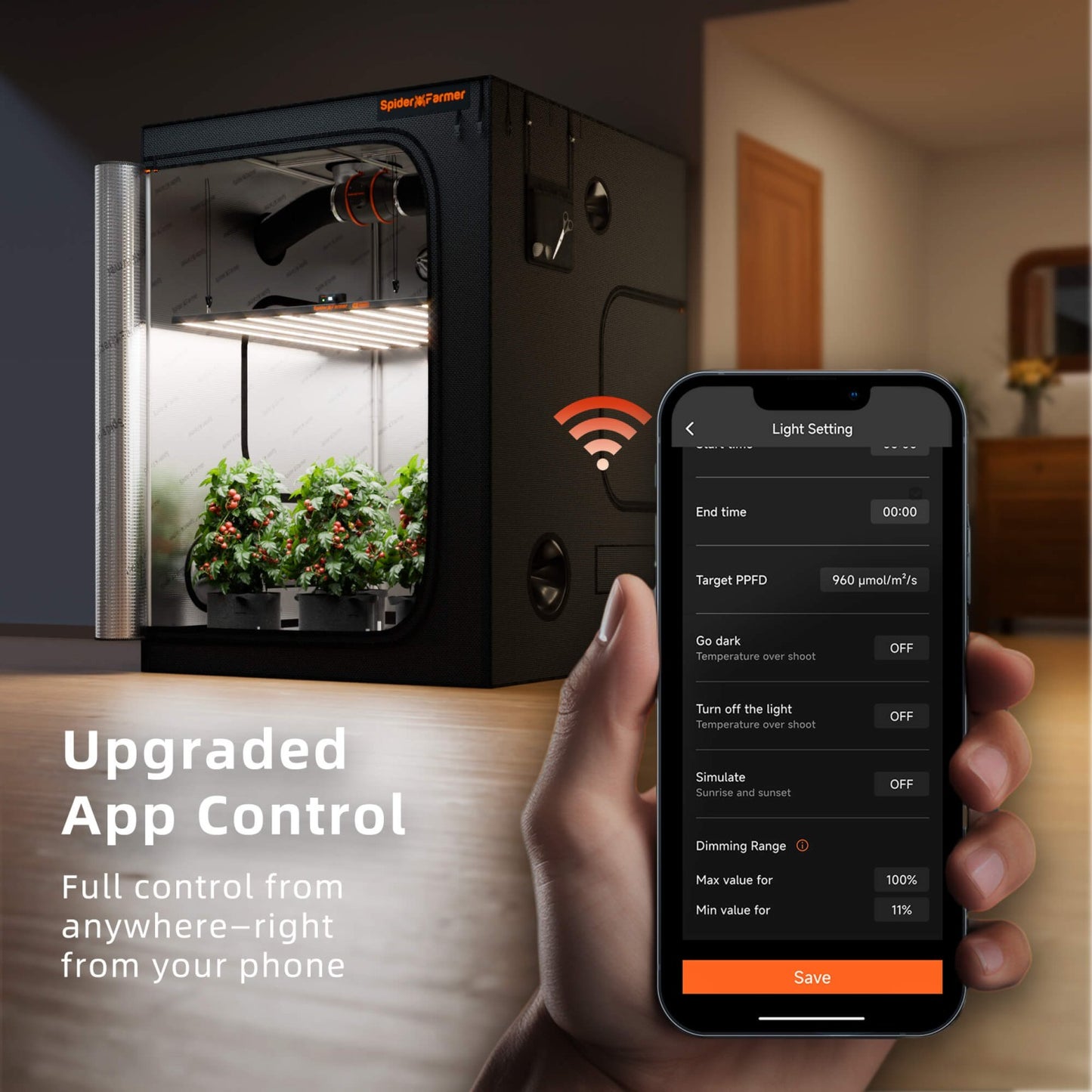 Spider Farmer SE1000W LED 1000W WiFi Bluetooth