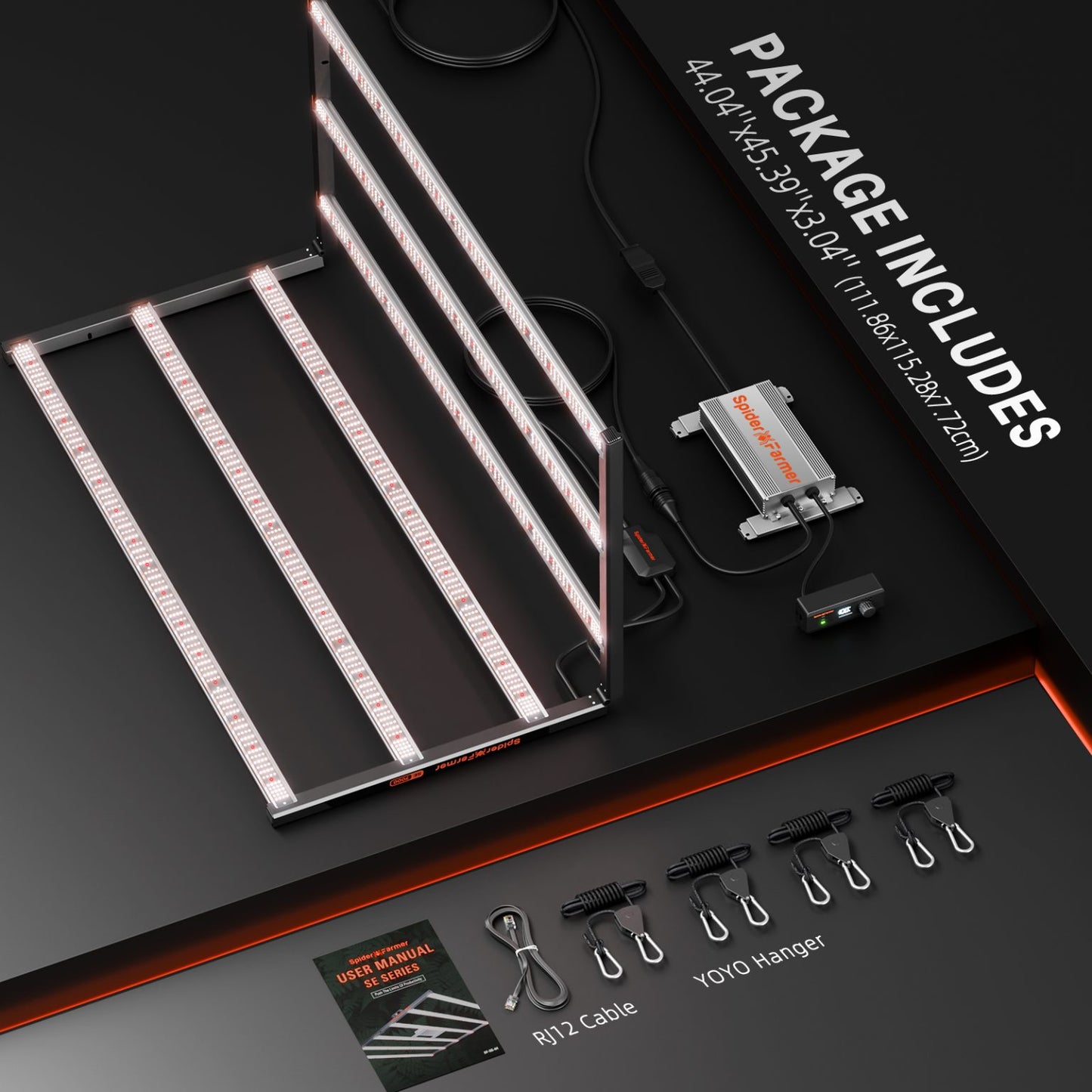 Kit Spider Farmer SE7000 Smart Completo 150x150 con GGS