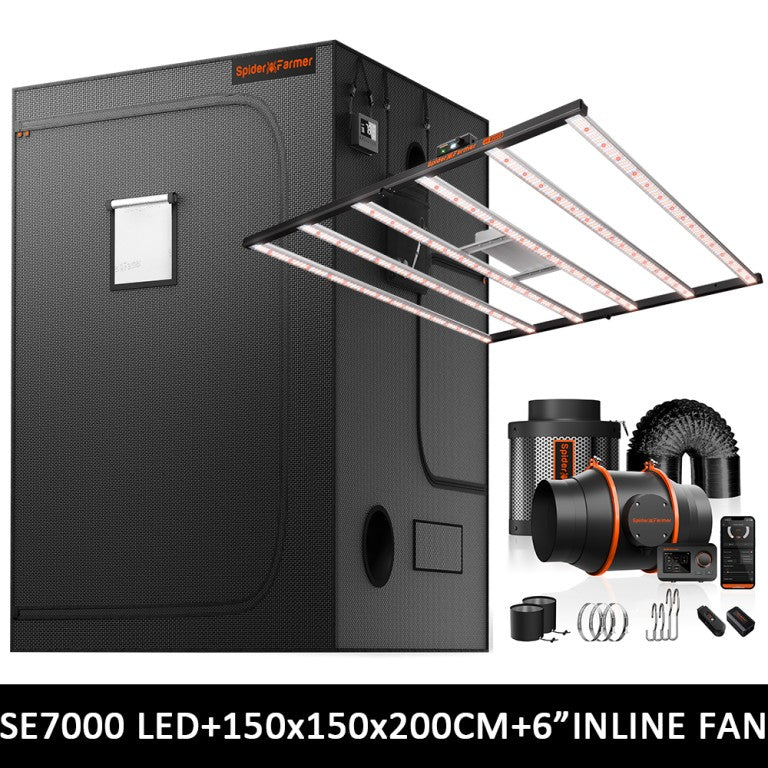 Kit Spider Farmer SE7000 Smart Completo 150x150 con GGS