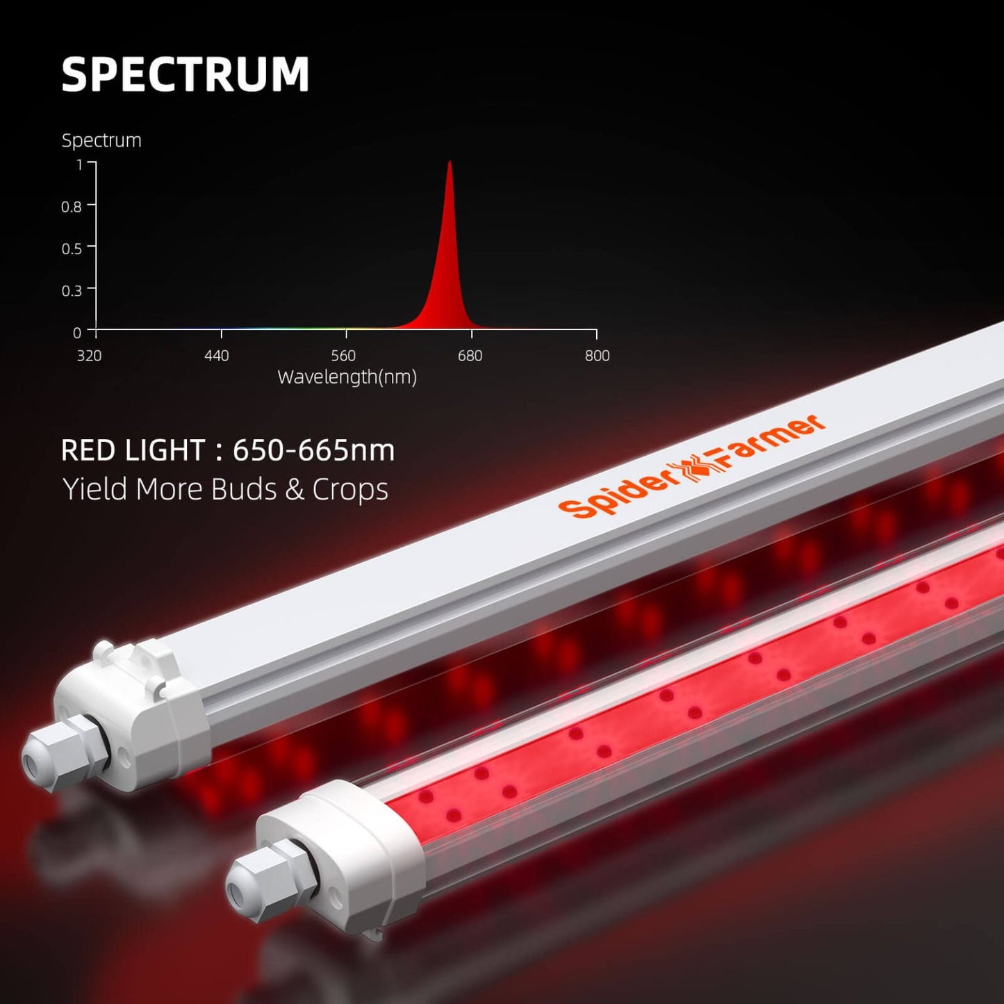Spider Farmer SF-GlowR80 LED 80W