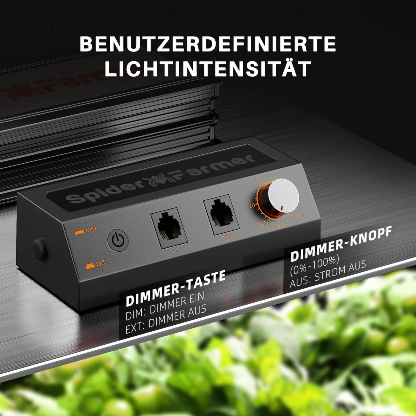 Spider Farmer SF-1000 LED 100W Samsung LM301H EVO