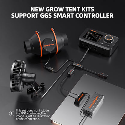 Kit Spider Farmer SF4000 Completo 120x120