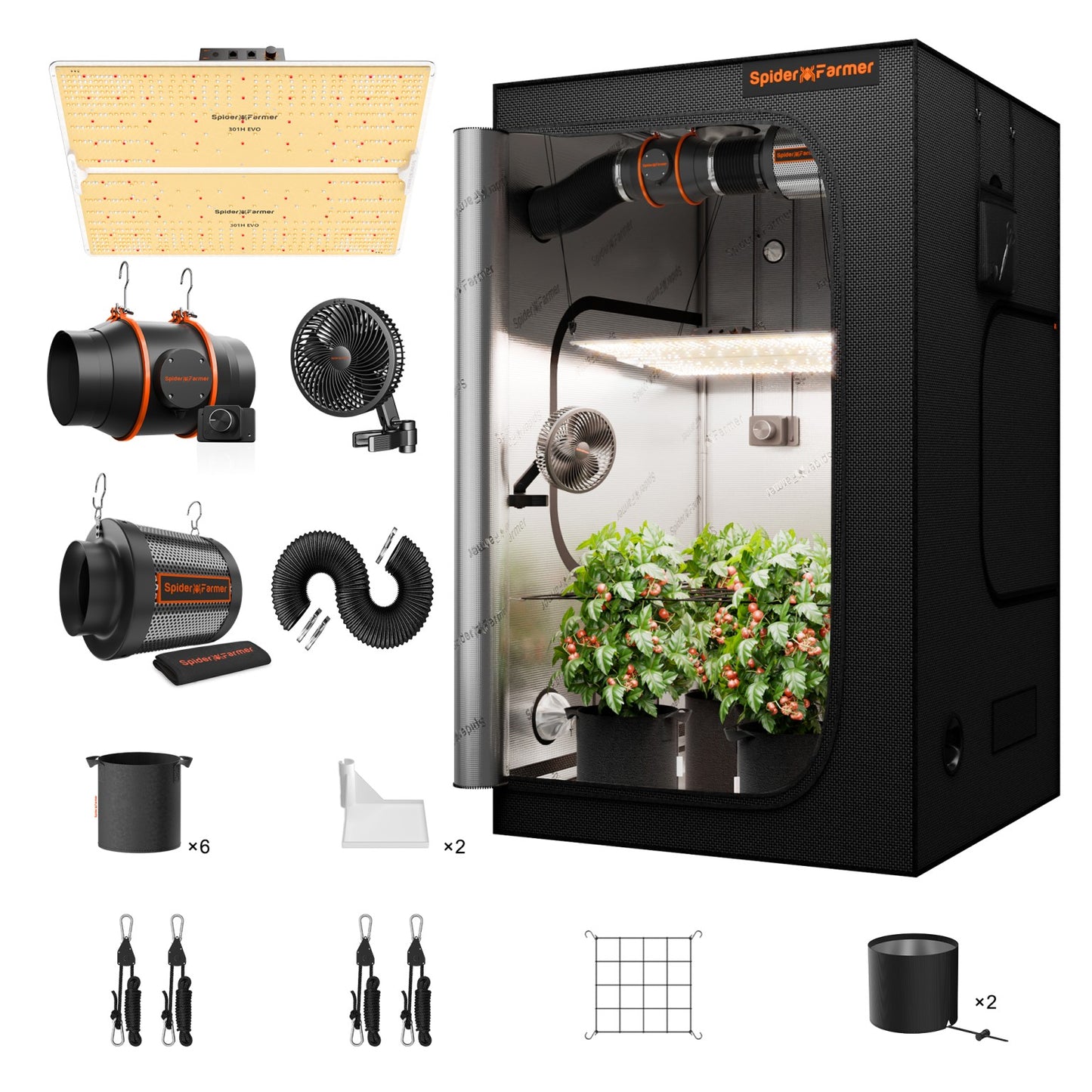 Kit Spider Farmer SF4000 Completo 120x120