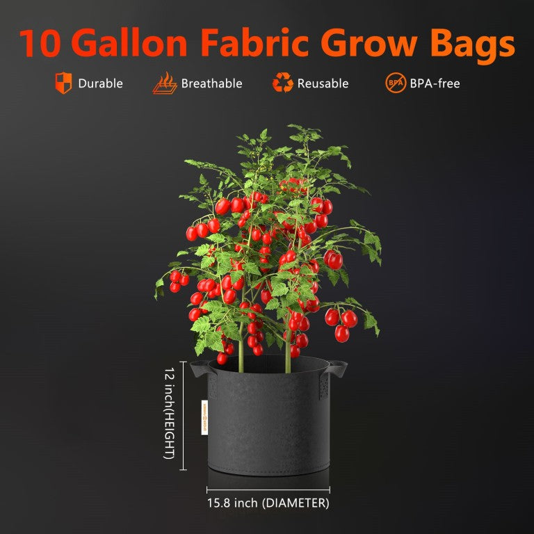 Macetas de Tela Spider Farmer 11 Gal