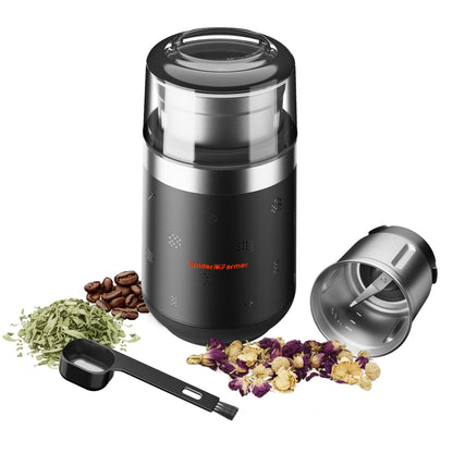 2026 New Spider Farmer Electric Herb & Spice Grinder with Removable Stainless Steel Bowl