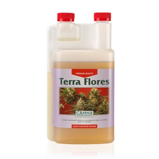 Terra Flores 1 lt | Fertilizante Base Floración para Tierra | Canna