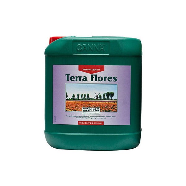 Terra Flores 5 lt | Fertilizante Base Floración para Tierra | Canna