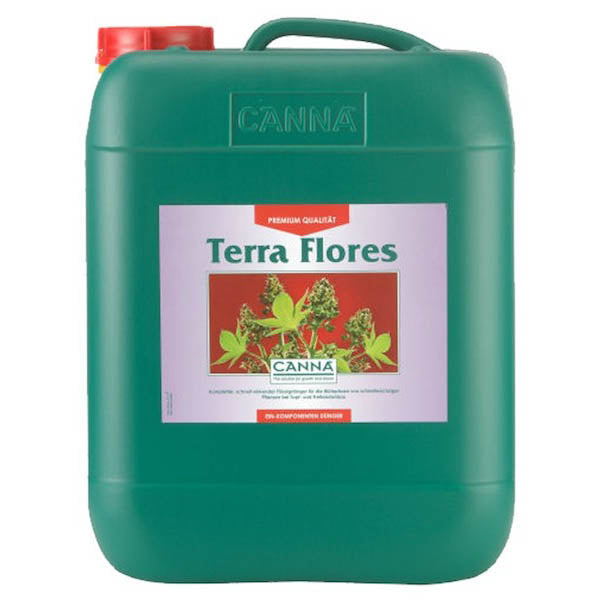 Terra Flores 10 lt | Fertilizante Base Floración para Tierra | Canna