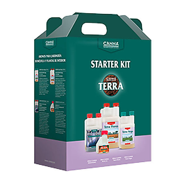 Terra Starter Kit | Kit Iniciación Fertilizantes para Tierra | Canna