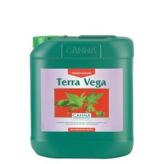 Terra Vega 5 lt | Fertilizante Base Crecimiento para Tierra | Canna