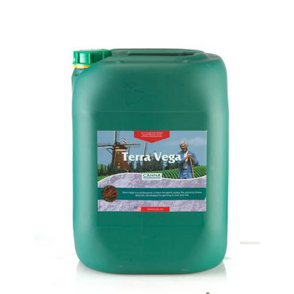 Terra Vega 10 lt | Fertilizante Base Crecimiento para Tierra | Canna