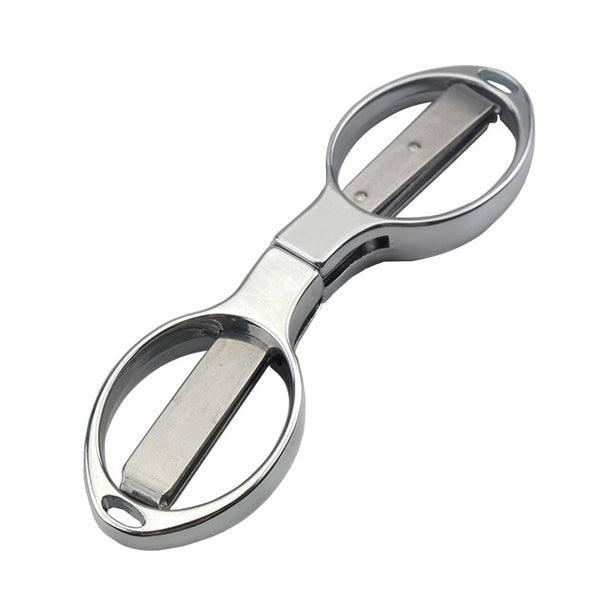 Tijera Plegable Pocket Grindear Silver 10 cm.