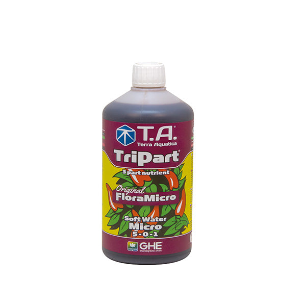 TriPart Micro SW (agua blanda) 500 ml. Terra Aquatica