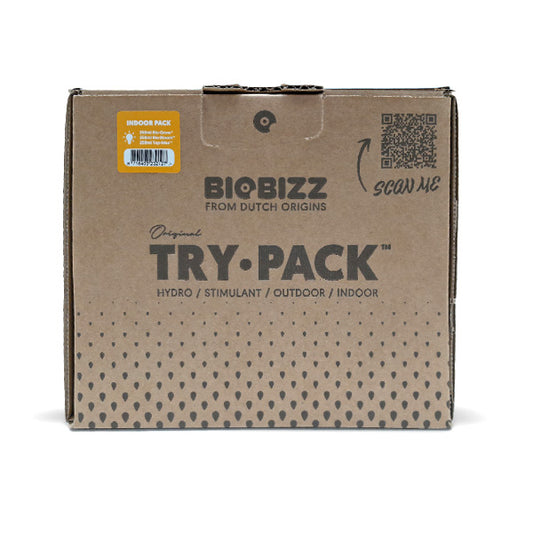 Trypack Indoor | Kit de Nutrientes Orgánicos para Cultivo Indoor | BioBizz
