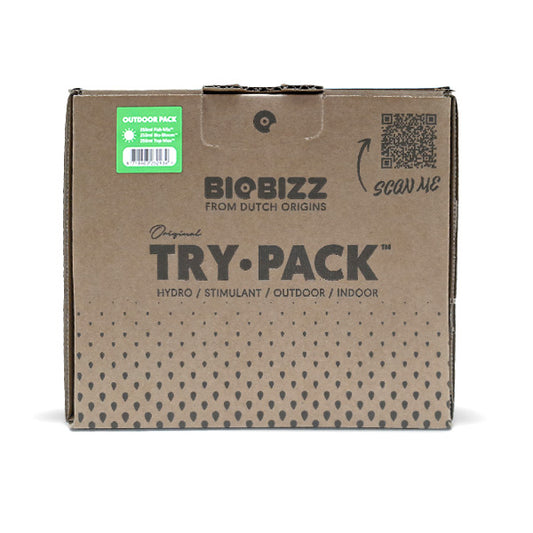 Trypack Outdoor | Kit de Nutrientes Orgánicos para Cultivo Exterior | BioBizz
