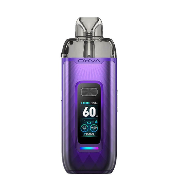 Oxva Vprime Vape Kit Purple 2,600 mAh.