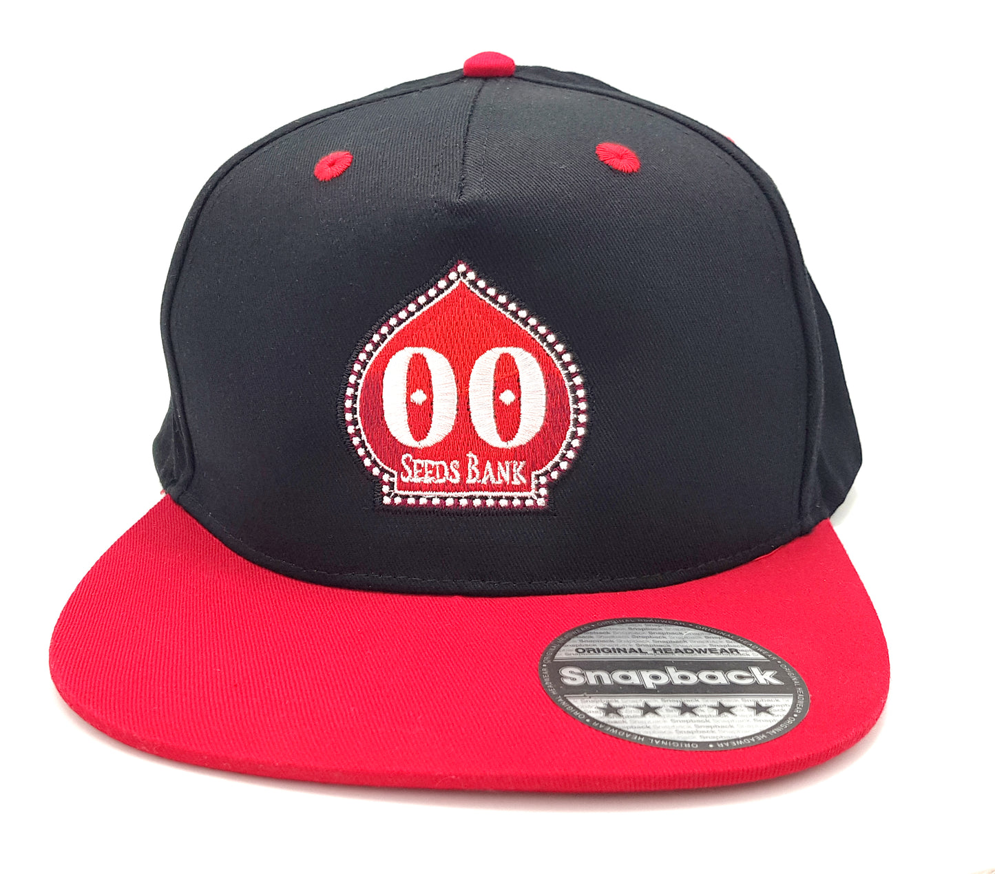 Gorra Bordada 00 Seeds Black & Red