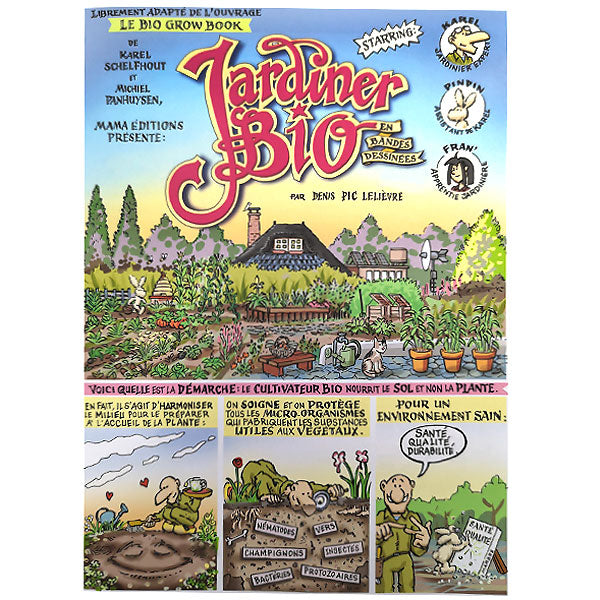 Comic "Cultivo Orgánico" - Francés