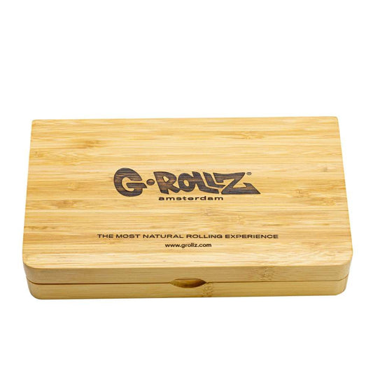 Caja Fumador G-Rollz Bamboo Premium 22x25 cm.