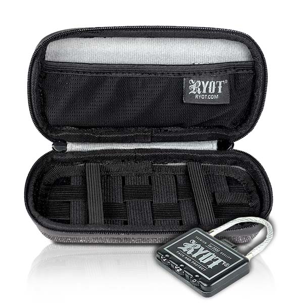 Estuche Anti-Olor  Negro 16.5 X 9 X 6 cm.
