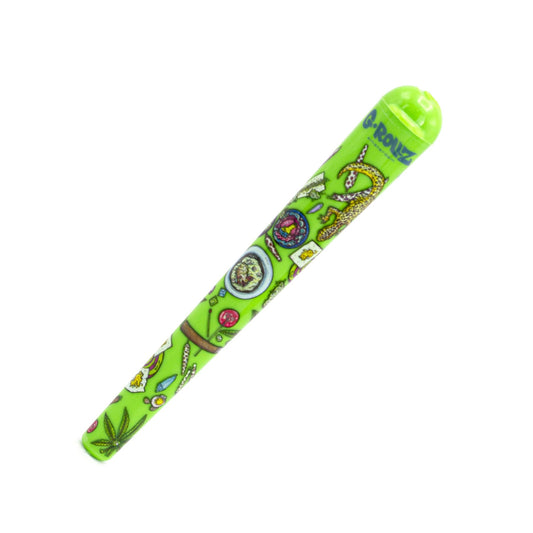 G-Rollz Cigarette Holder 125 mm. Green 36 units.
