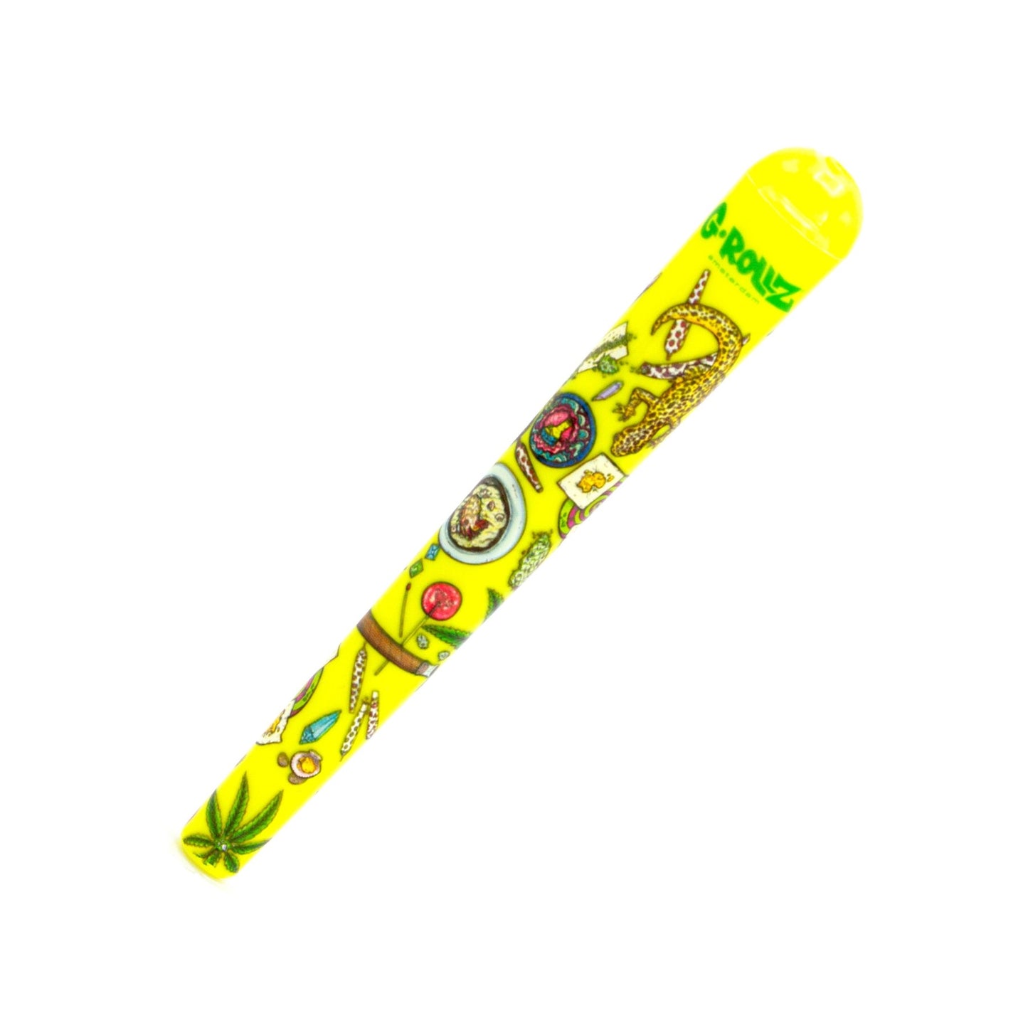 Porta Cigarros G-Rollz 125 mm. Yellow 36 ud.