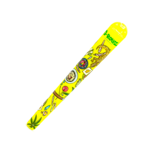 G-Rollz Cigarette Holder 125 mm. Yellow 36 units.