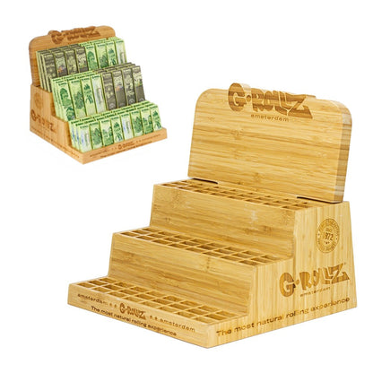 Expositor Bamboo Papel de Fumar 1.1/4 & King Size Triple