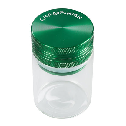 Contenedor Aluminio & Plastico Hermetico & Grinder 40 mm. Mix Color