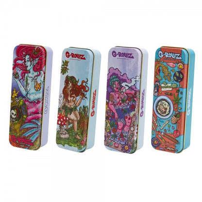 Caja Metal 12x4x2.5 cm. Amsterdam #1 Pack 4 ud.