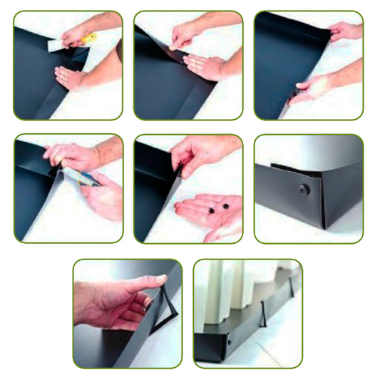 Vassoio Roll Tray 2 m2 + 20 Clip + 8 Bordi
