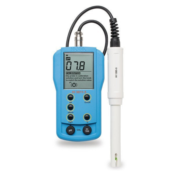 Hanna HI9811-5 pH/EC/TDS Meter Kit
