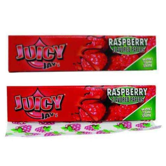 Juicy Jay's King Size Raspberry Rolling Papers 24 ct.